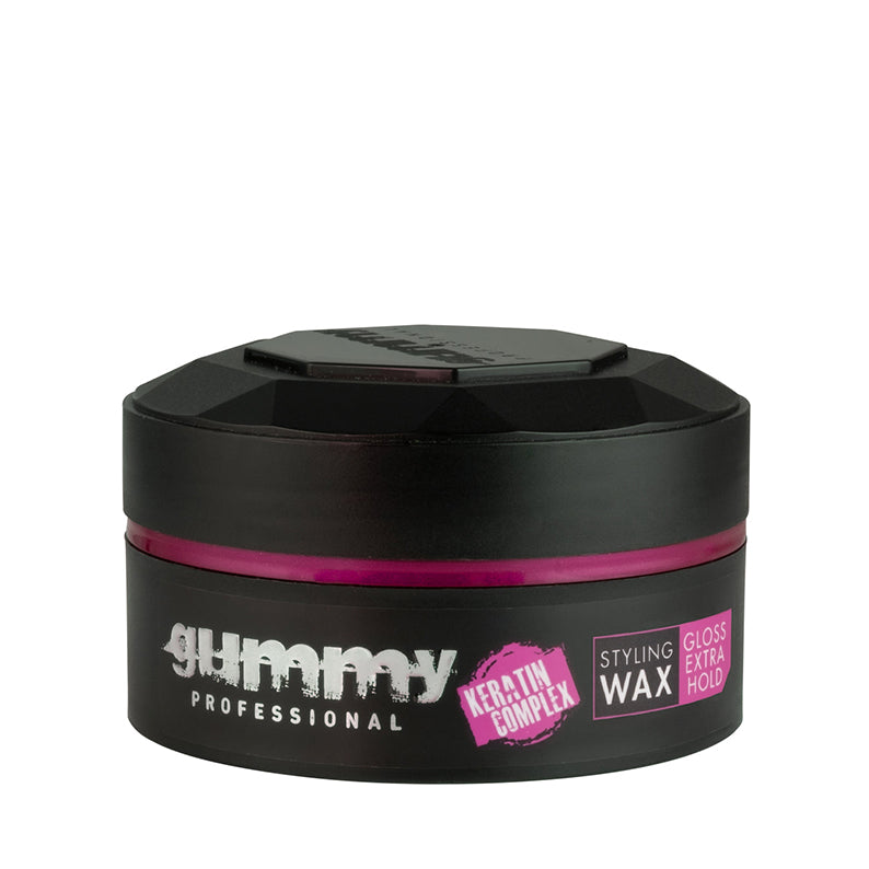 GUMMY Professional Styling Wax with Keratin Complex for extra hold hair wax and glossy finish