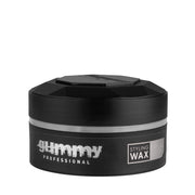 GUMMY professional black styling jar of gummy styling wax for textured hold and matte finish