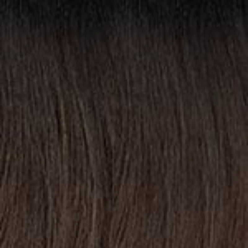 Butta Lace Unit 14 wig by SENSATIONNEL dark brown ombre synthetic lace front long straight hair