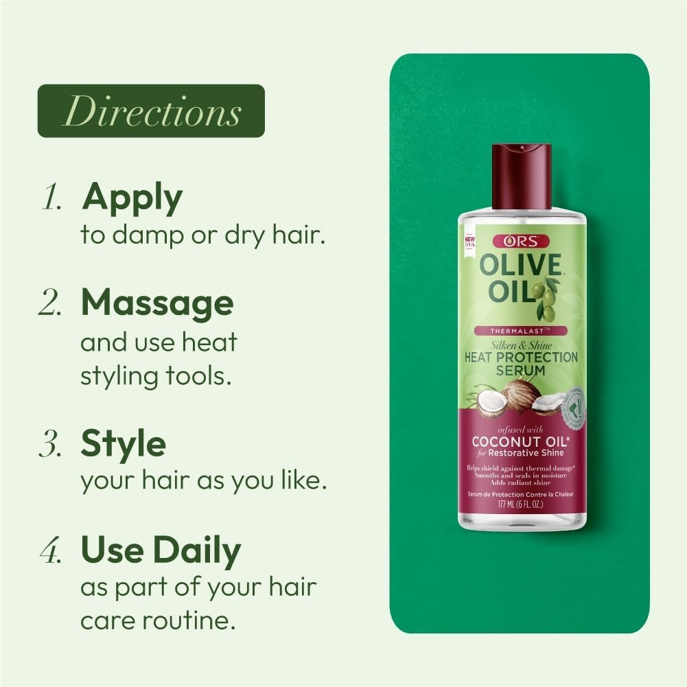 Sérum de protection thermique à l'huile d'olive