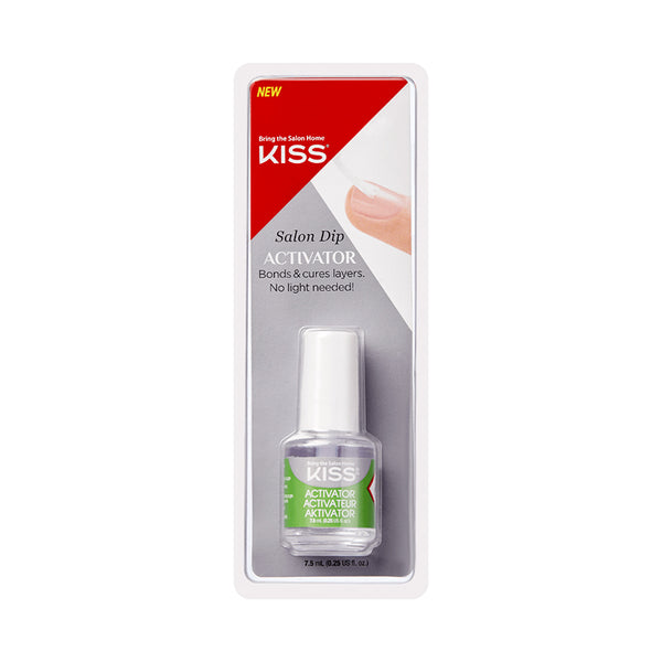 KISS Salon Dip Activator bottle in retail blister pack IVY BEAUTY by KISS for dip powder nails