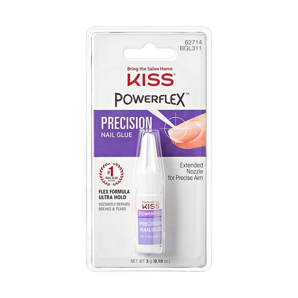 IVY BEAUTY by KISS Powerflex precision nail glue for false nails with extended nozzle and ultra hold