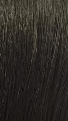 ITS A WIG straight dark brown to black hair close up texture showing smooth strands 100% human hair lace wig
