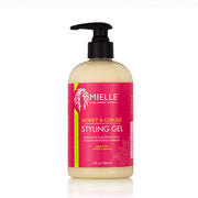 MIELLE honey ginger styling gel pump bottle 13 fl oz for enhanced curl definition and moisture retention