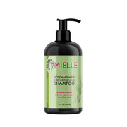 MIELLE Rosemary Mint Strengthening Shampoo bottle for healthier, stronger hair 12 oz
