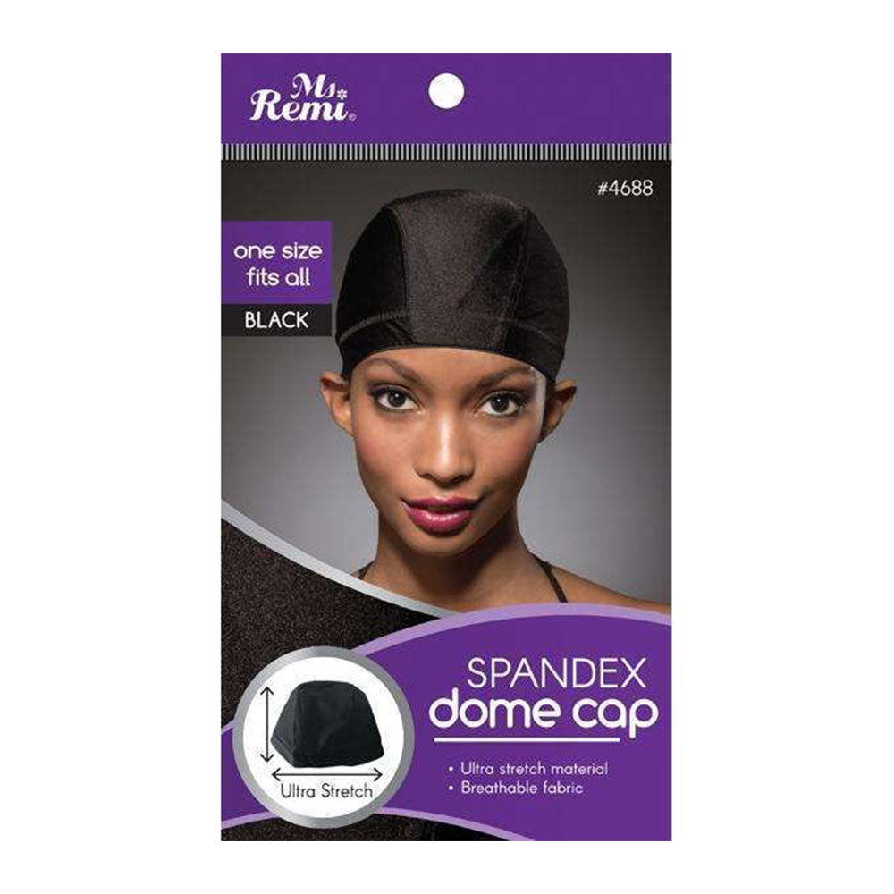Spandex Dome Cap [Black] #4688