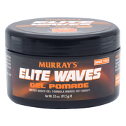 Murrays Elite Waves water based gel pomade 3.5 oz jar for wave styling and shine elite waves hair pomade