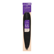 Pack Violet Brésilien Bundle Fermeture en Dentelle 2X5 Naturel Lisse 18”