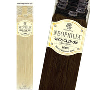 HAIR COUTURE Neophilia blonde and dark brown 9pcs 100% remy human hair clip in extensions pack