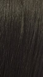 NUTIQUE Illuze Livia HD lace wig straight natural dark brown long hair texture close up showing smooth strands