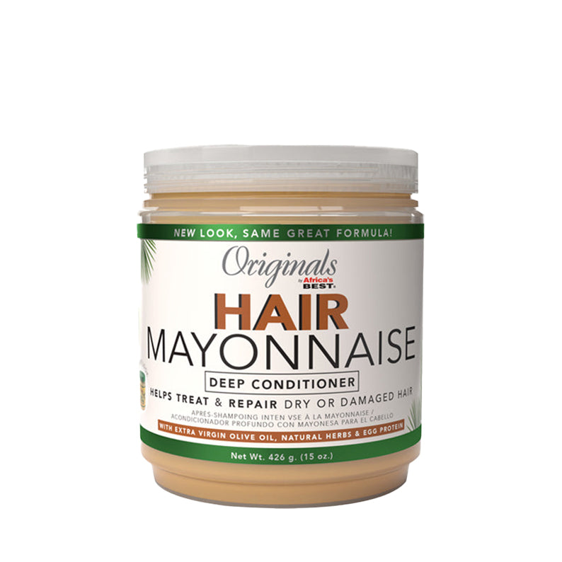 Africa's Best hair mayonnaise deep conditioner for treating and repairing dry or damaged hair