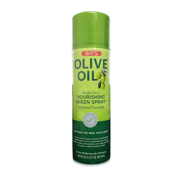 ORS Olive Oil Nourishing Sheen Spray for hair moisture and shine with original formula