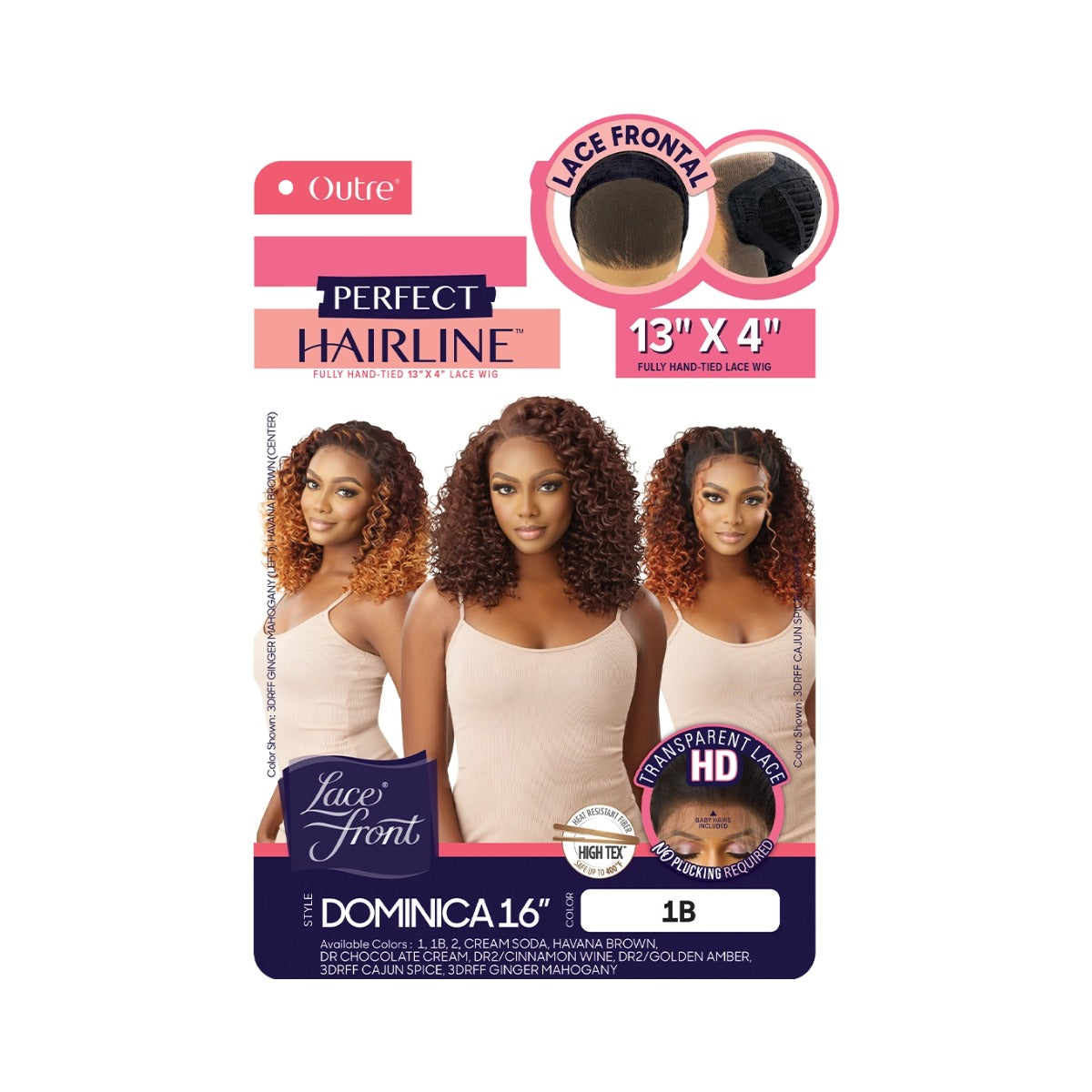 Ligne de cheveux parfaite Dominique 16"