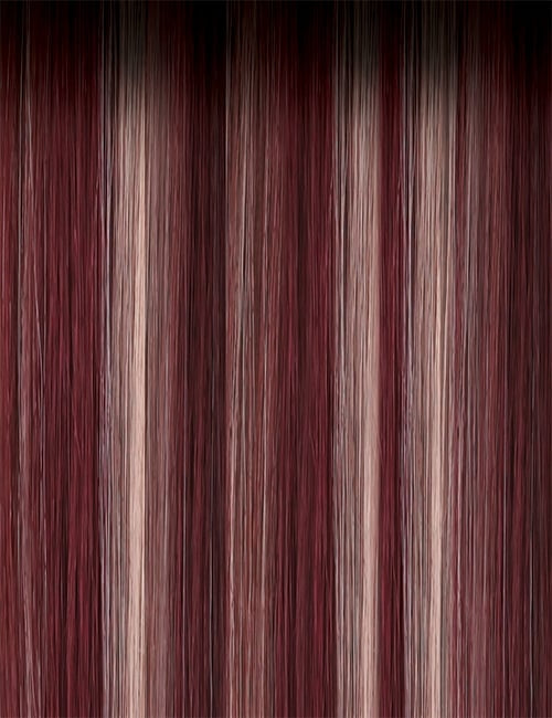 OUTRE 13x6 lace frontal synthetic wig straight burgundy with blonde highlights long silky strands