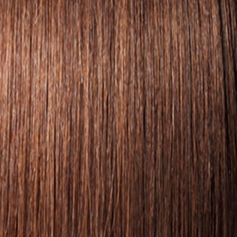 OUTRE 20 inch ponytail extension in rich brown straight hair texture