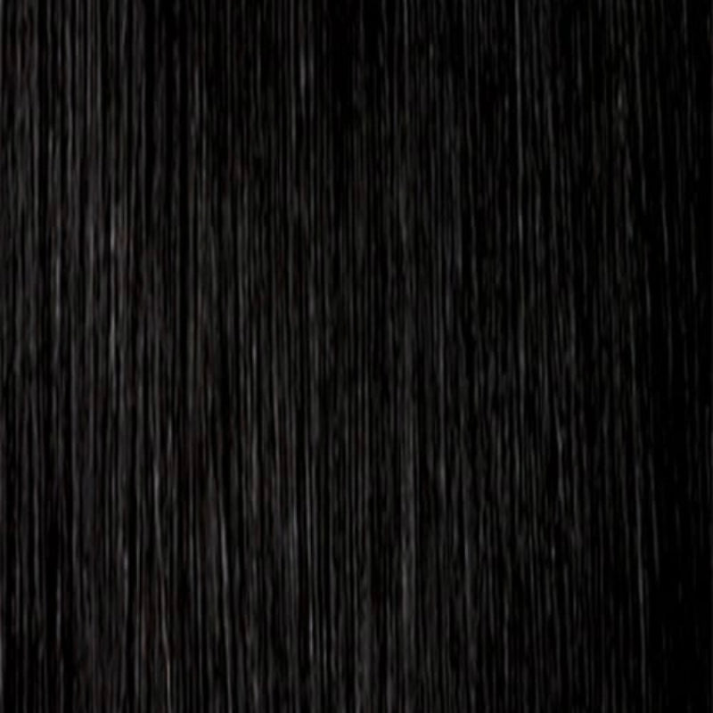 OUTRE 4A kinky curly clip in hair extensions shown as straightened black hair texture swatch