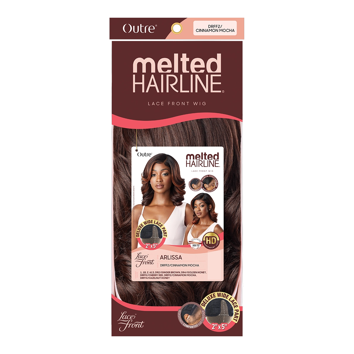 Melted Hairline Synthetic Lace Front Wig Arlissa