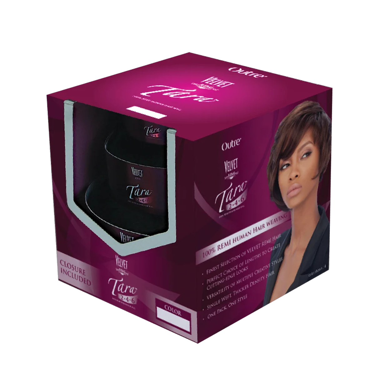 Velvet Remi Tara 2"-4"-6"