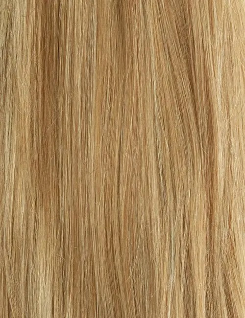 OUTRE clip-in ponytail hair extension in natural blonde straight hair texture