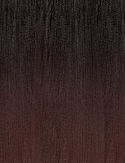 Outre jumbo braid hair extensions in natural black to dark brown ombre shade