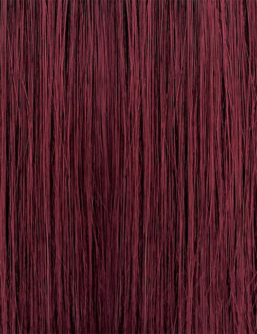 OUTRE jumbo braid hair extensions in deep burgundy color with smooth, long strands