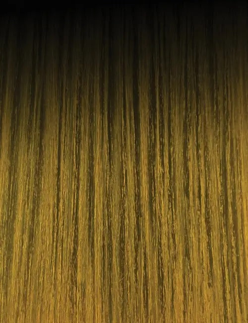 OUTRE synthetic drawstring ponytail puffs in a smooth ombre brown to blonde braid texture