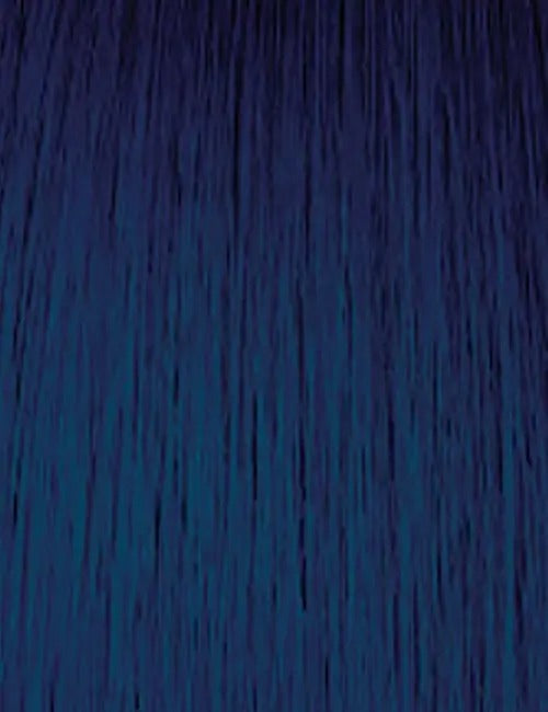 OUTRE pre-stretched braiding hair long straight synthetic braid deep navy blue to teal ombre for protective styles