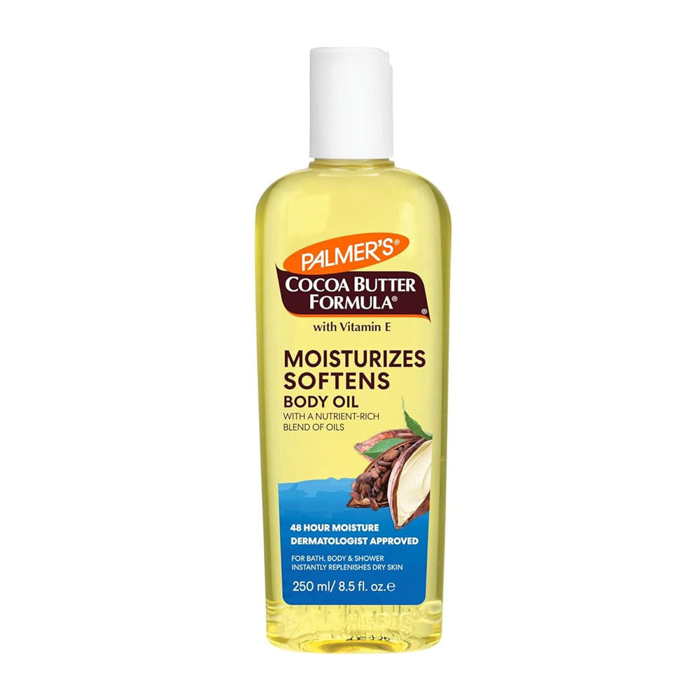 Cocoa Butter Formula Moisturizes Softens Body Oil