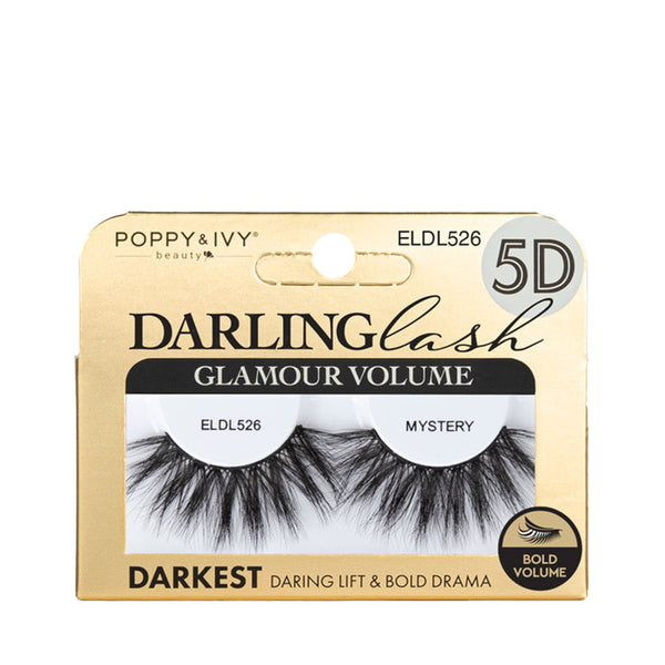 ABSOLUTE NEW YORK Darling Lash Glamour Volume false lashes Darkest pack featuring 5D multi dimensional eyelashes