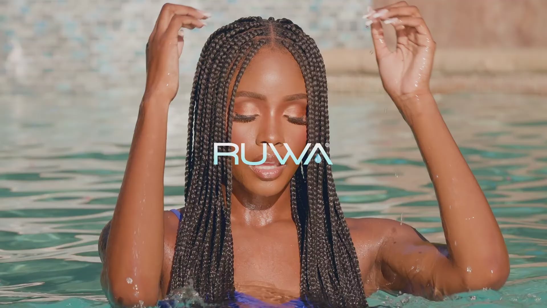 Load video: 3X Ruwa Pre-Stretched Braid 48&quot;