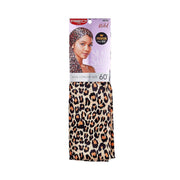 Silky Satin Wrap Scarf 60"X19" [Leopard] #HQ152