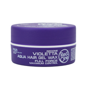 RedOne Aqua Hair Gel Wax Violetta purple jar for strong hold hair styling full force maximum control