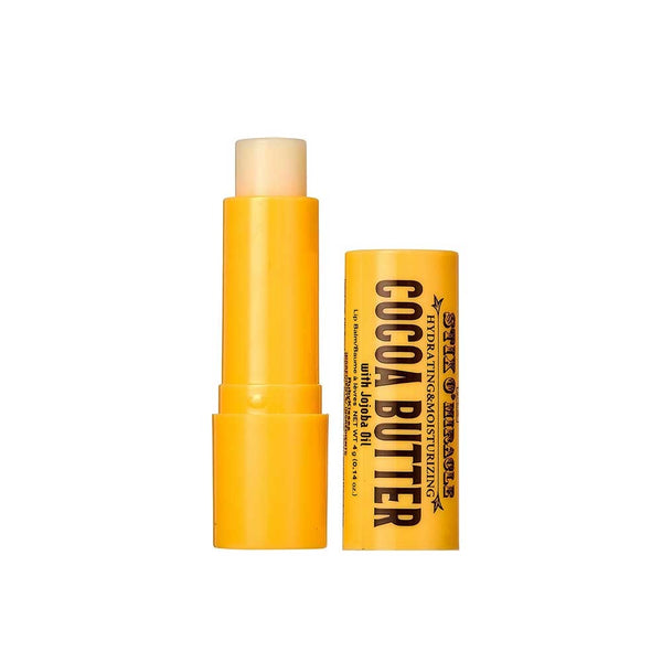 Ruby Kisses cocoa butter lip balm IVY BEAUTY by KISS hydrating moisturizing stick in yellow tube