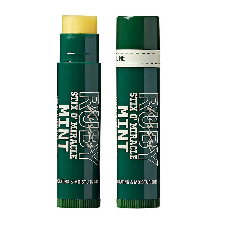Ruby Kisses Stix O'Miracle lip balm Mint flavor by IVY BEAUTY by KISS with hydrating moisturizing formula