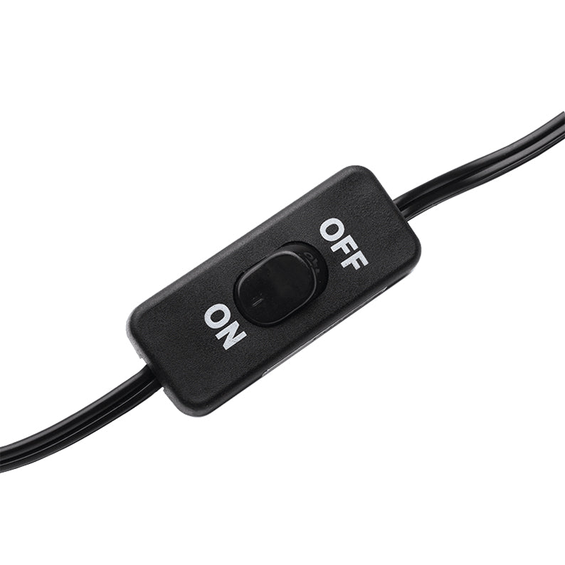 ANNIE electric straightening hot comb inline cord on off switch close up black rocker switch control