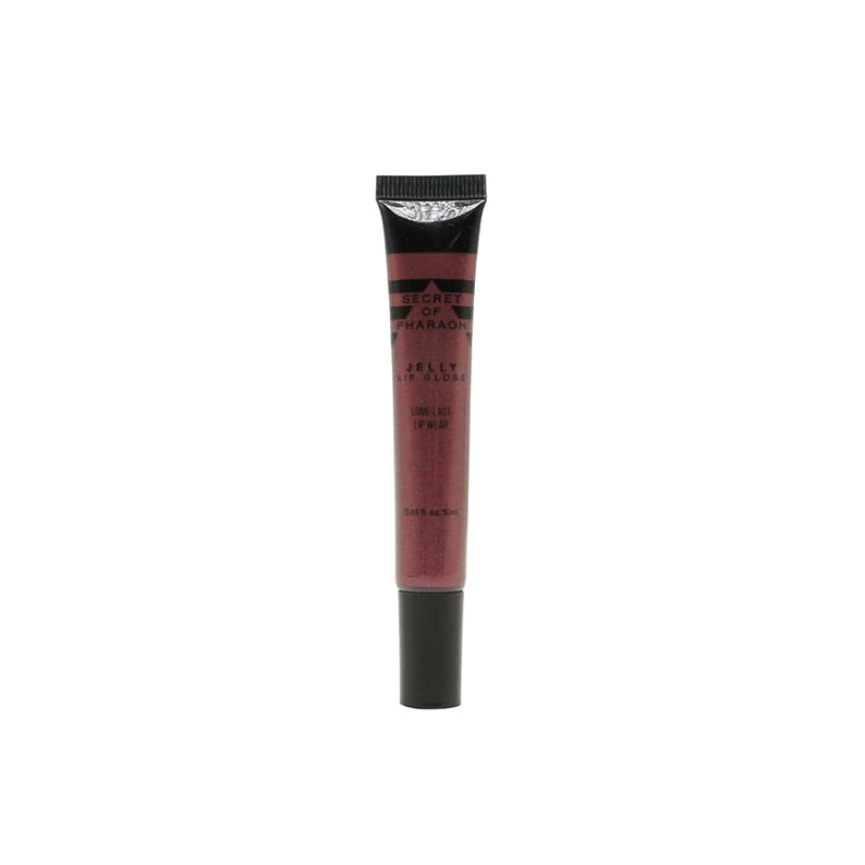 EBIN makeup clear jelly lip gloss in a sleek tube with black cap for shiny lips