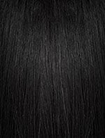 SENSATIONNEL 13x4 glueless HD lace frontal wig straight natural jet black hair texture closeup