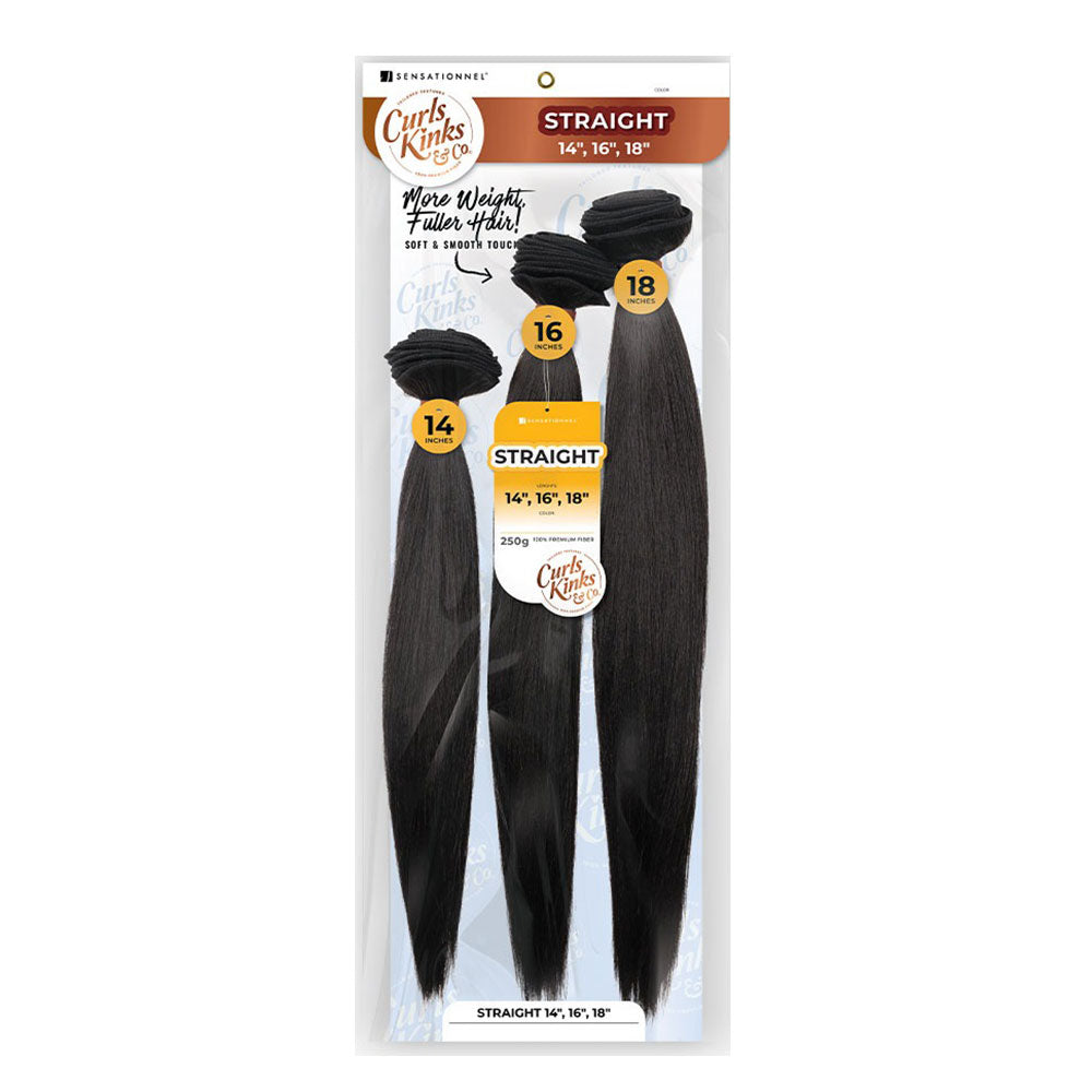 Curls Kinks & Co - Multi Straight 14"16"18"