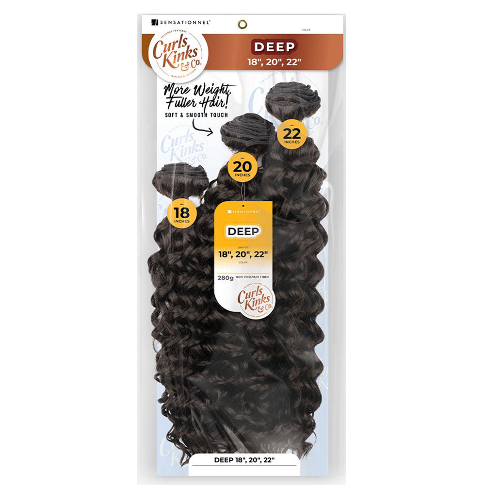 Curls Kinks & Co Multi Burmese Curl 14"16"18"