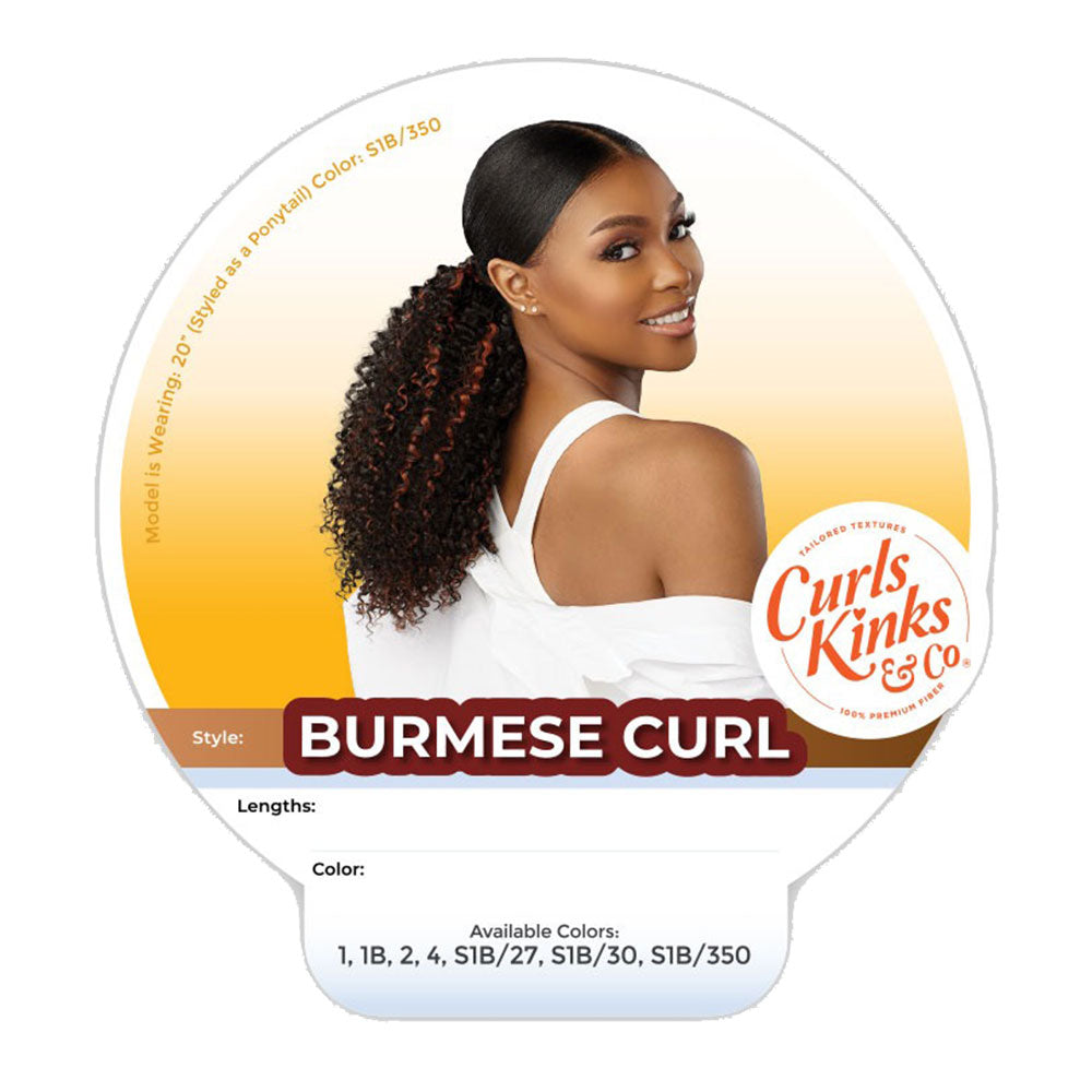 Curls Kinks & Co. Burmese Curl 20"