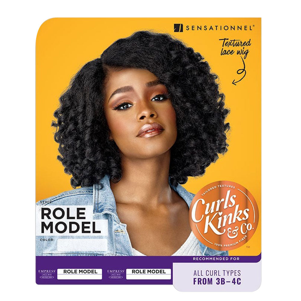 Curls Kinks & Co. Textured Lace Front Wig ROLE MODEL