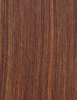 SENSATIONNEL Butta Lace Unit 10 wig straight auburn brown with subtle golden highlights smooth texture