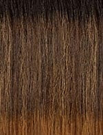 SENSATIONNEL Butta Lace Unit 5 wig straight ombre brown to caramel with natural dark roots