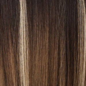 SENSATIONNEL Dashly Unit 21 wig brown blended strands with blonde highlights realistic straight hair