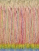 SENSATIONNEL shear muse lace front wig pastel rainbow straight synthetic fibers for vibrant fashion looks