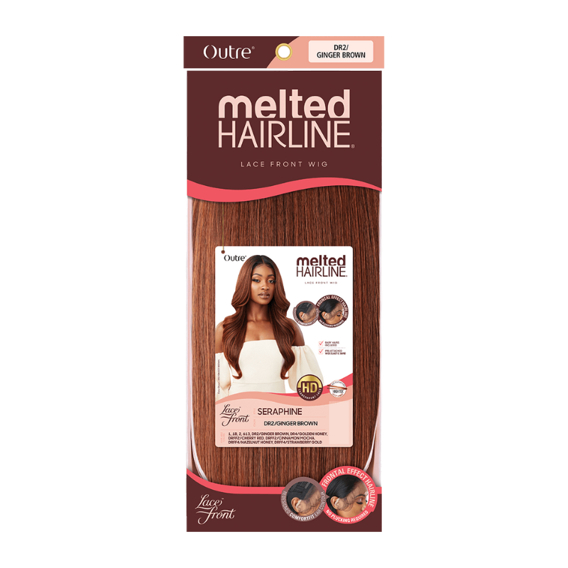 MELTED HAIRLINE Synthetic Hair Lace Front Wig SERAPHINE 26"