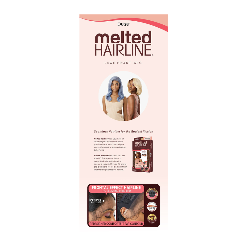 MELTED HAIRLINE Synthetic Hair Lace Front Wig SERAPHINE 26"