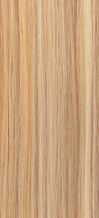 SHAKE N GO Freetress Boho Deep Bulk hair 18 inch straight warm honey and ash blonde strands texture