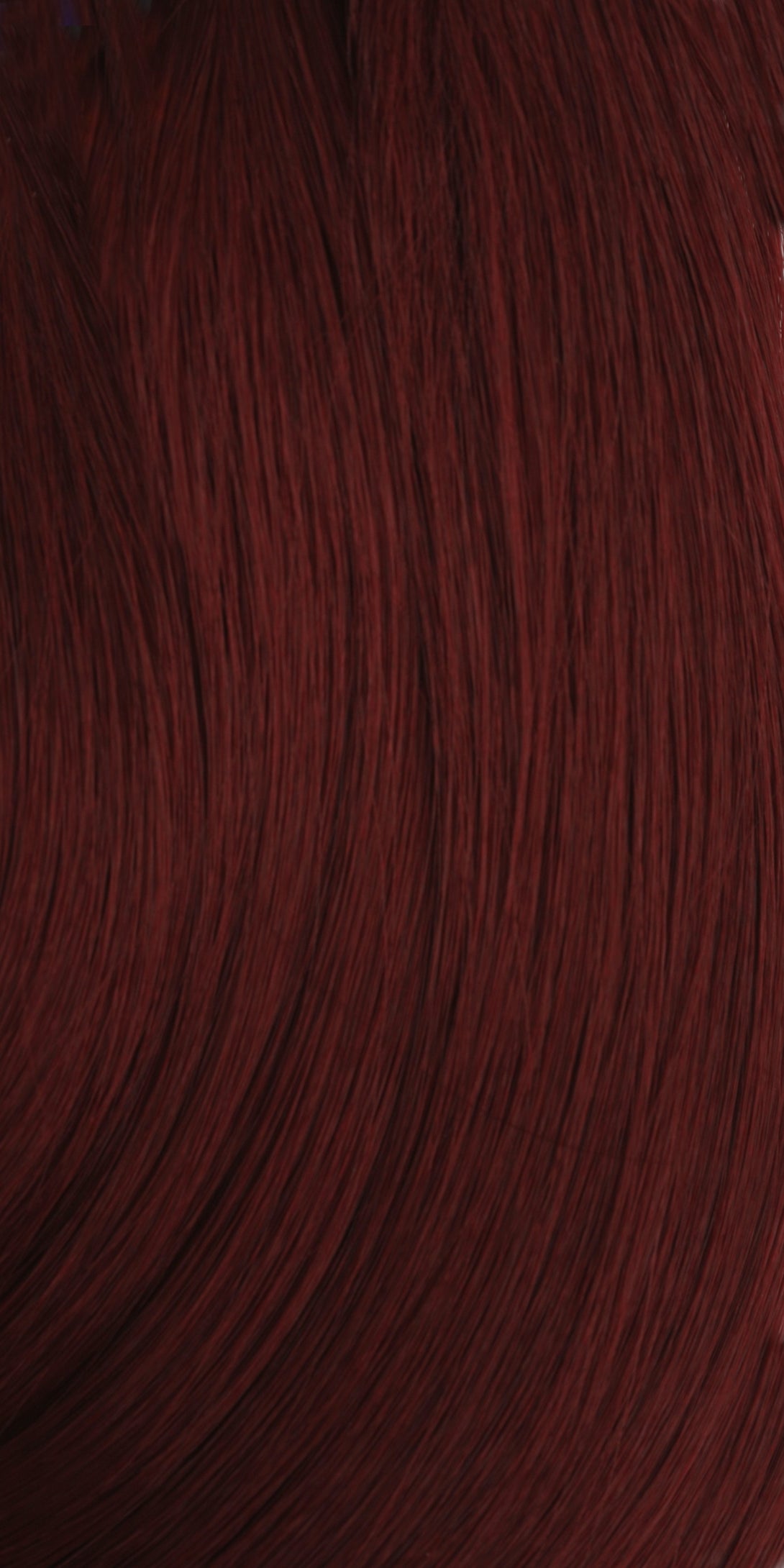 SHAKE N GO golden human hair wig in deep auburn textured strands with natural shine for styling