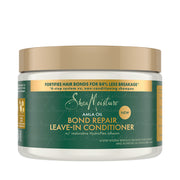 SheaMoisture amla oil bond repair conditioner leave in jar for strengthening hair and reducing breakage